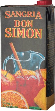 Вино "Don Simon" Sangria, Tetra Pak, 1 л