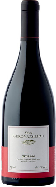 Вино Ktima Gerovassiliou, Syrah, Epanomi PGI 2020 750 мл