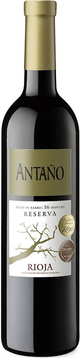 Вино Garcia Carrion, "Antano" Reserva, Rioja DOC