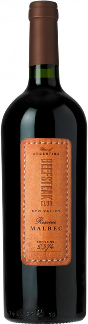 Вино "Beefsteak Club" Reserve Malbec 2020 750 мл