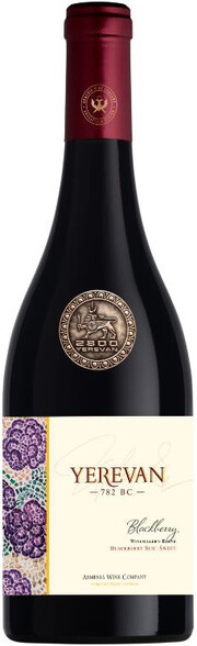 Вино Armenia Wine, "Yerevan 782 VC" Blackberry Semi-Sweet 2022 750 мл