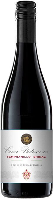 Вино "Casa Bataneros" Tempranillo Shiraz, Valdepenas DO