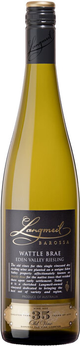 Вино Langmeil, "Wattle Brae" Riesling, Eden Valley 2021 750 мл