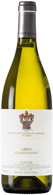 Вино "Gresy" Chardonnay, Langhe DOC