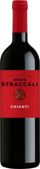 Вино Giulio Straccali, Chianti DOCG 2021 750 мл