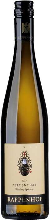 Вино Weingut Rappenhof, "Pettenthal" Riesling Spatlese, Grosse Lage VDP 2015 750 мл