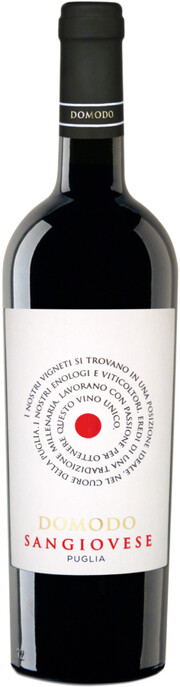 Вино "Domodo" Sangiovese, Puglia IGP 2021 750 мл