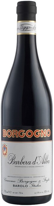 Вино Borgogno, Barbera D'Alba DOC