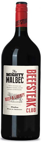 Вино "Beefsteak Club" Beef & Liberty, Malbec 2020 1500 мл