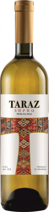 Вино "Taraz" White Dry 2021 750 мл