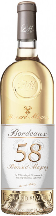 Вино Bernard Magrez, "58" Bordeaux AOC Blanc