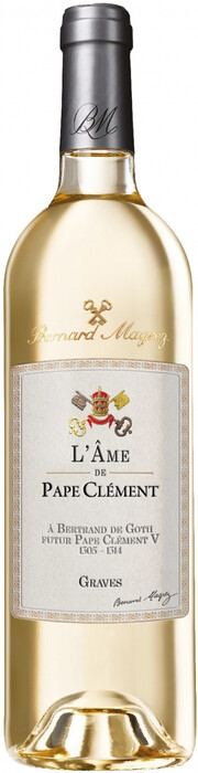 Вино "L'Ame de Pape Clement" Blanc, Graves AOC