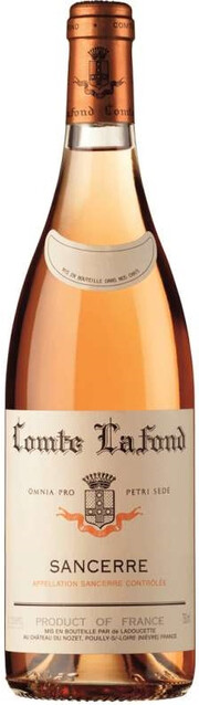 Вино Sancerre AOC "Comte Lafond" Rose 2022 750 мл