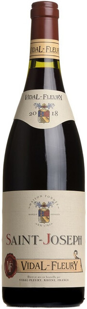 Вино Vidal-Fleury, Saint-Joseph AOC Rouge 2018 750 мл