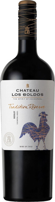 Вино Chateau Los Boldos, "Tradition Reserve" Merlot