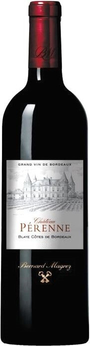 Вино "Chateau Perenne" Rouge, Premieres Cotes de Blaye AOC 2015 750 мл