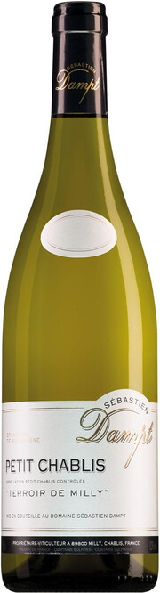 Вино Sebastien Dampt, Petit Chablis "Terroir de Milly" AOC 2022 750 мл