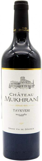 Вино Chateau Mukhrani, Tavkveri Red