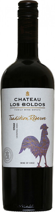 Вино Chateau Los Boldos, "Tradition Reserve" Syrah 2021 750 мл