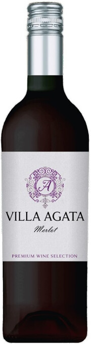 Вино Danubiana, "Villa Agata" Merlot 2021 750 мл