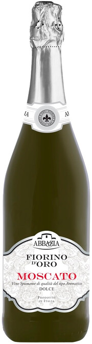 Вино Abbazia, "Fiorino d'Oro" Moscato Spumante Dolce 750 мл