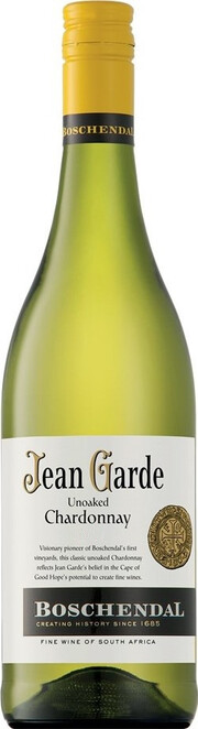 Вино Boschendal, "Jean Garde" Unoaked Chardonnay