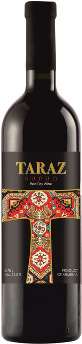 Вино "Taraz" Red Dry 2020 750 мл