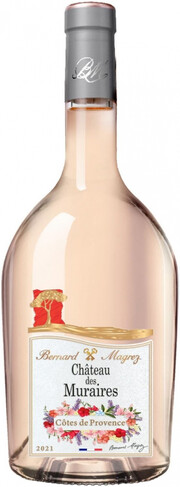 Вино Bernard Magrez, "Chateau des Muraires", Cotes de Provence AOC 2018 1500 мл