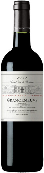 Вино Chateau Hostens-Picant, "Grangeneuve" Rouge, Sainte-Foy Cotes de Bordeaux AOC