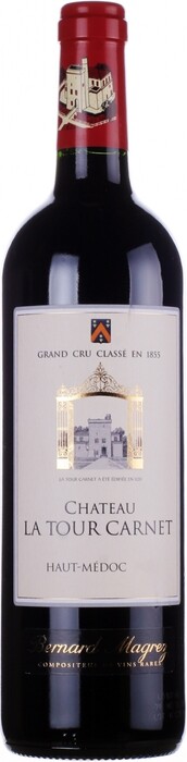 Вино Chateau La Tour Carnet Grand Cru Classe, Haut-Medoc AOC 2015 750 мл