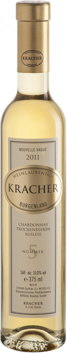 Вино Kracher, TBA №5 Chardonnay "Nouvelle Vague" 2011 380 мл