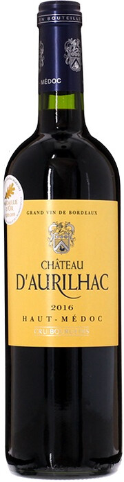 Вино Chateau D'Aurilhac, Cru Bourgeois, Haut-Medoc AOC