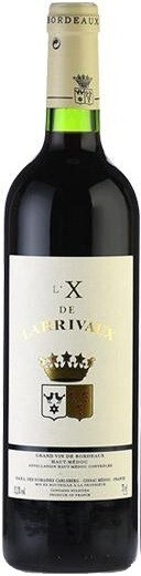 Вино Chateau Larrivaux, "L'X de Larrivaux", Haut-Medoc AOC