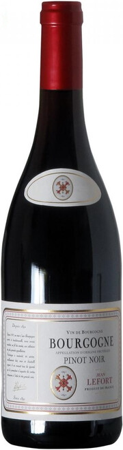 Вино Jean Lefort, Bourgogne Pinot Noir AOP 2020 750 мл