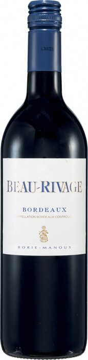 Вино Borie-Manoux, "Beau-Rivage" Rouge, Bordeaux AOC