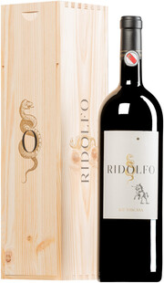 Вино Rocca di Montegrossi, "Ridolfo", Toscana IGT, wooden box