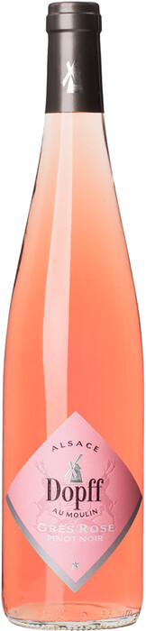 Вино Dopff au Moulin, "Gres Rose" Pinot Noir, Alsace AOC 2020 750 мл