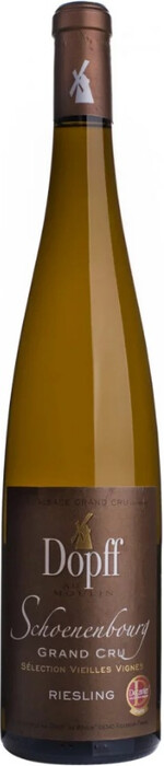 Вино Dopff au Moulin, Riesling Grand Cru "Schoenenbourg" Selection Vieilles Vignes, Alsace AOC 2015 750 мл