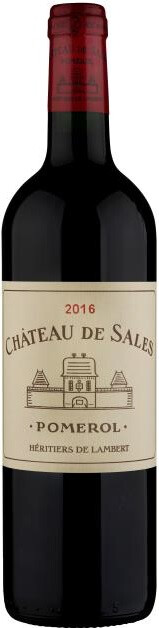 Вино Chateau de Sales, Pomerol AOC