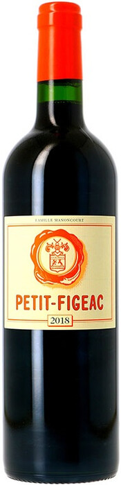 Вино "Petit-Figeac", Saint-Emilion Grand Cru AOC 2018 750 мл