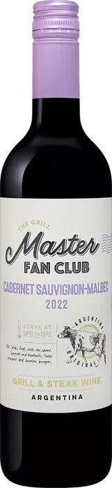 Вино "The Grill Master Fan Club" Cabernet Sauvignon-Malbec