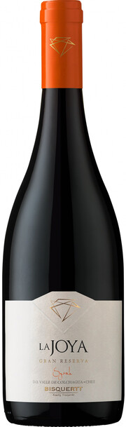 Вино Bisquertt, "La Joya" Gran Reserva Syrah, Colchagua Valley DO