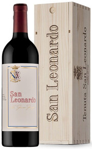 Вино Tenuta San Leonardo, "San Leonardo", wooden box 2015 750 мл