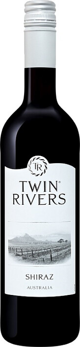 Вино "Twin Rivers" Shiraz 2021 750 мл