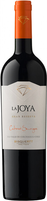 Вино Bisquertt, "La Joya" Gran Reserva Cabernet Sauvignon, Colchagua Valley DO 2021 750 мл