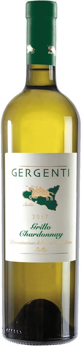 Вино "Gergenti" Grillo-Chardonnay, Sicilia DOC