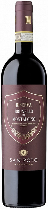 Вино San Polo, Brunello di Montalcino Riserva DOCG 2015 750 мл