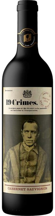 Вино "19 Crimes", Cabernet Sauvignon