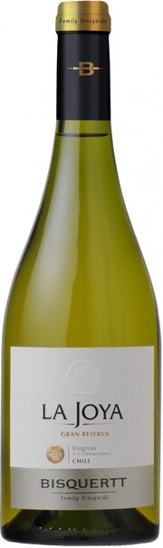 Вино Bisquertt, "La Joya" Gran Reserva, Viognier, Colchagua Valley DO 2015 750 мл