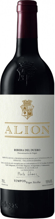 Вино "Alion", Ribera del Duero DO